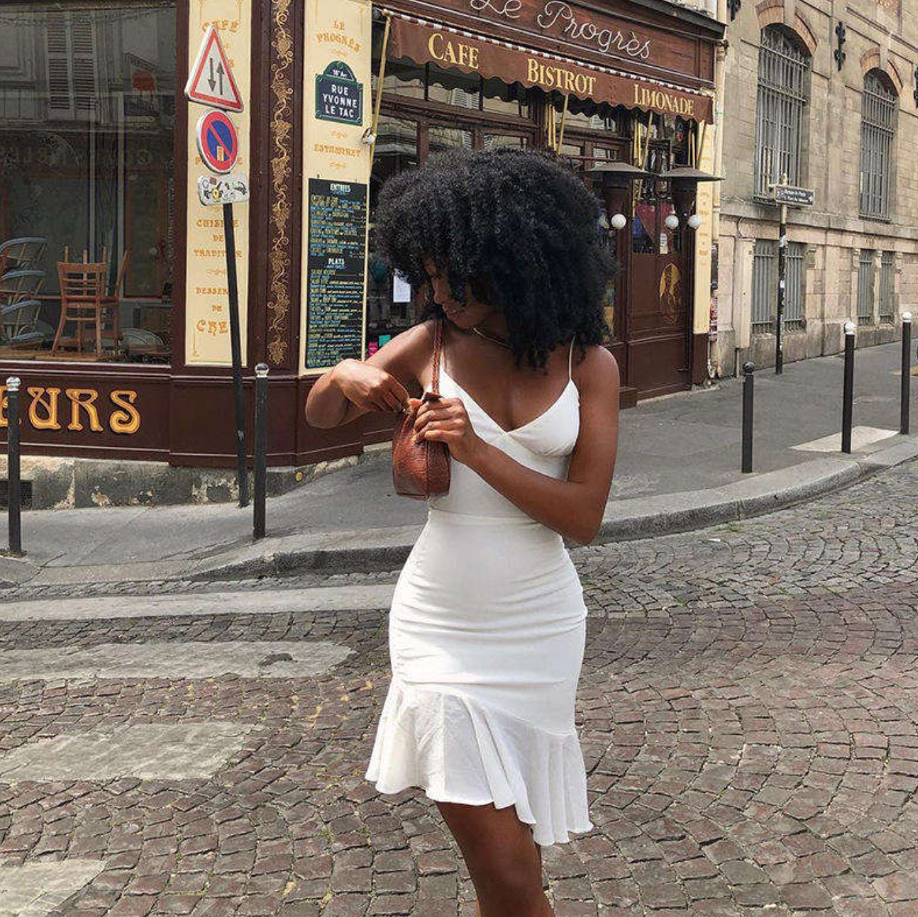 Vintage Casual Halter Midi Dress