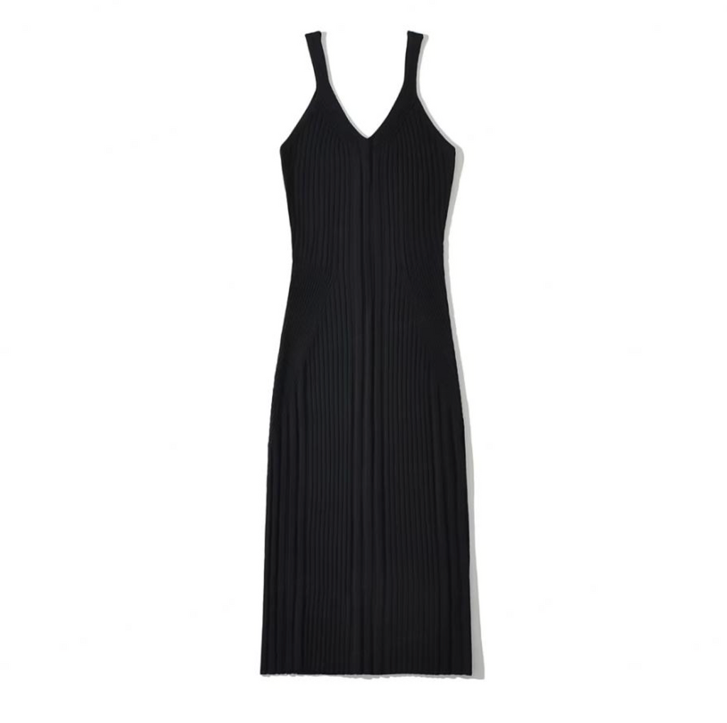 Vintage Garment-Dyed Casual Dress
